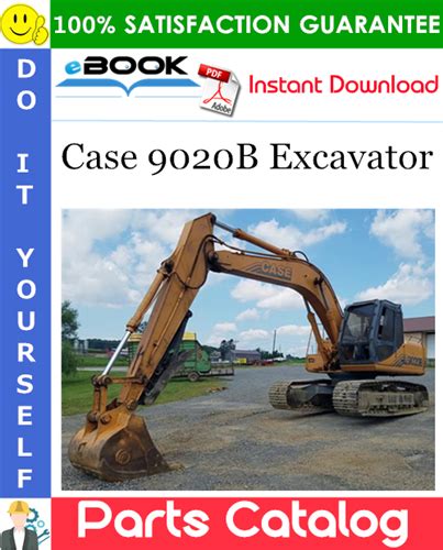 Case 9020b Excavator Parts Catalog Manual