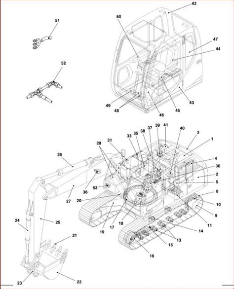 Case Cx210 Excavator Parts Catalog Manual