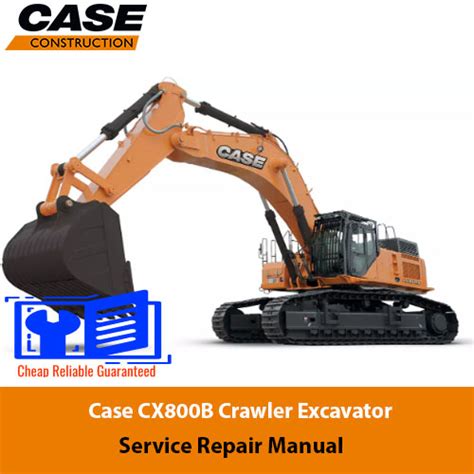 Case Cx800 Crawler Excavator Service Repair Manual Instant Download