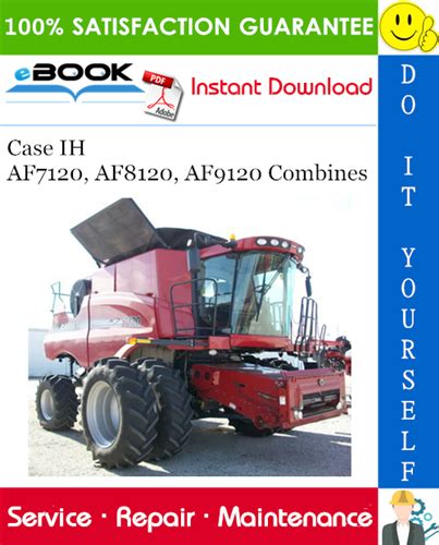 Case Ih Af7120 Af8120 Af9120 Combines Service Repair Manual Download