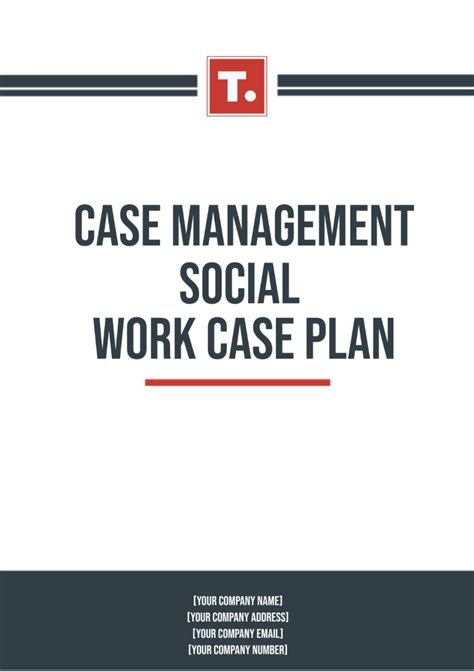 Case Planning Template Social Work