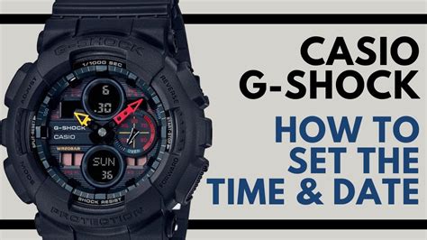 Casio G Shock Manual How To Change Time