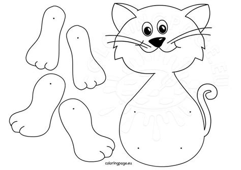 Cat Cut Outs Template