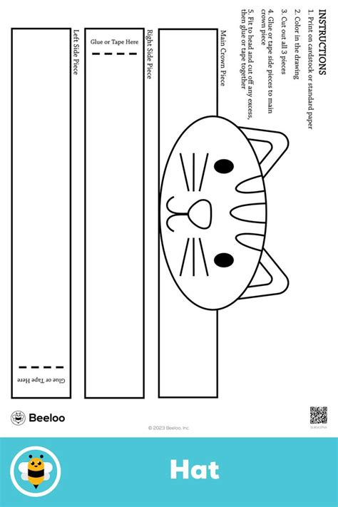 Cat Hat Template
