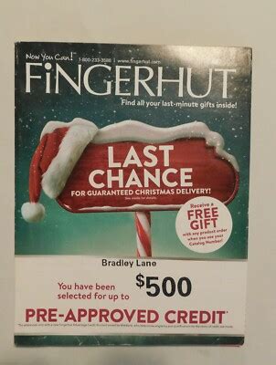 Catalog Code Finger Hut Free Gift