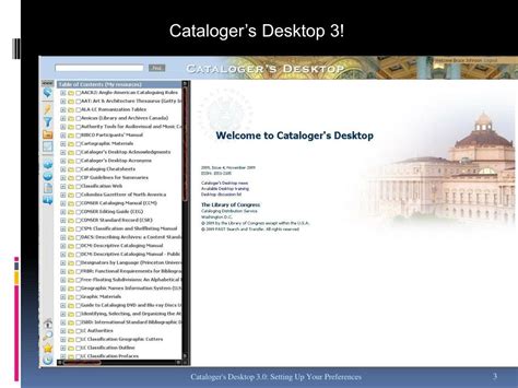 Cataloger's Desktop