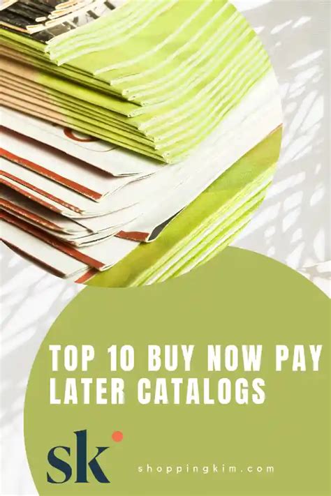 Catalogs That Offer Pay Later Buy Now