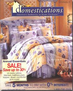 Catalogs With Domestications Brand In Them