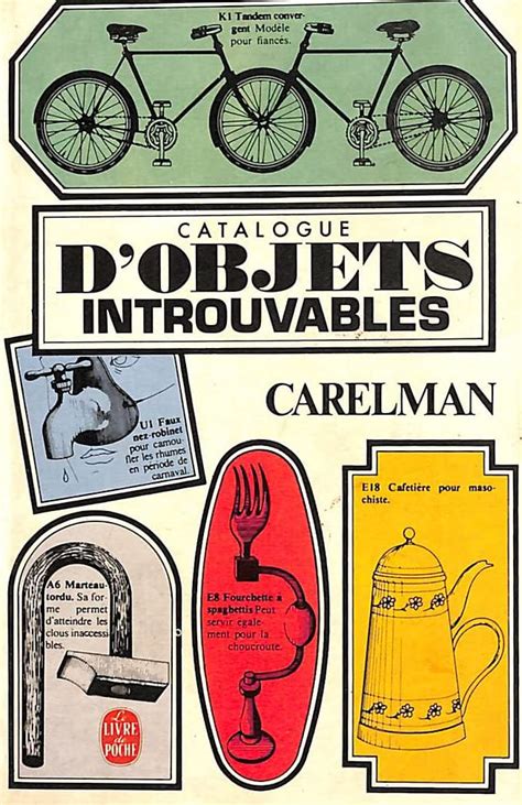 Catalogue Dobjets Introuvables