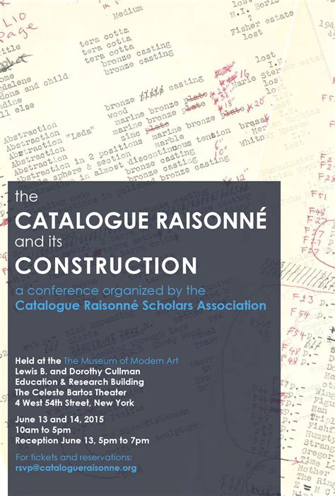Catalogue Raisonne Association