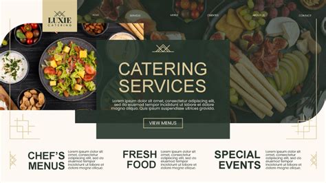 Catering Website Template