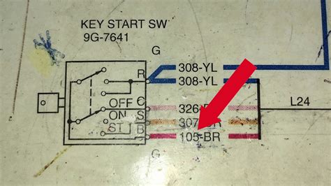 Caterpillar Ignition Switch Wiring Diagram