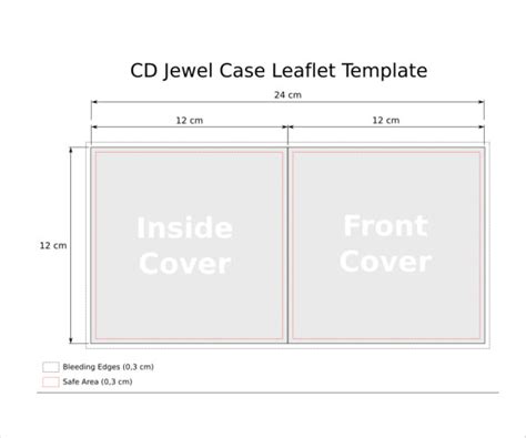 Cd Jewel Case Template Psd