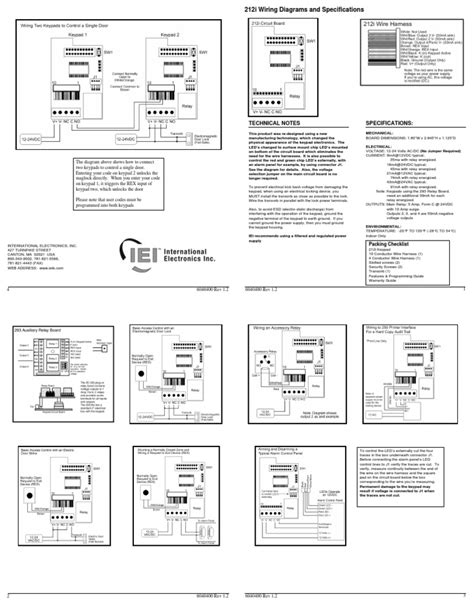 Ceeco Metal Keypad Wiring Diagram