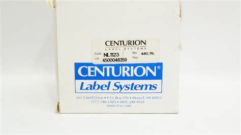 Centurion Label Catalog
