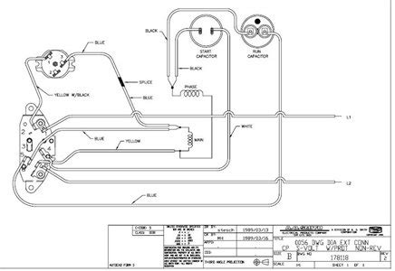 Century Electric Motors Wiring Diagram B625