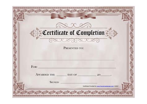 Certificate Templat