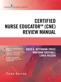 Certified Nurse Educator Cne Review Manual Third Edition