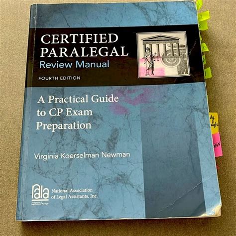 Certified Paralegal Review Manual 4th Edition