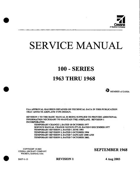 Cessna 180 180f 180g 180h Service Repair Manual 1963 1968 Download