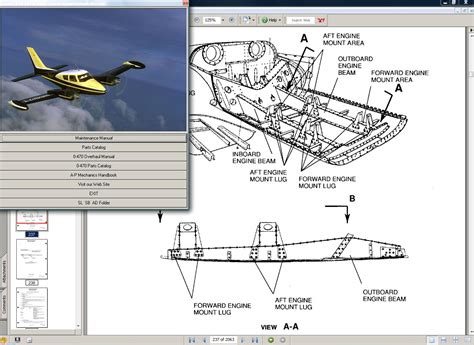 Cessna 310 Service Manual Set Engine 61 68