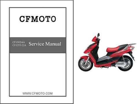 Cfmoto Cf125t 22a Cf150t6a Service Repair Pdf Manual Download 2008 2012