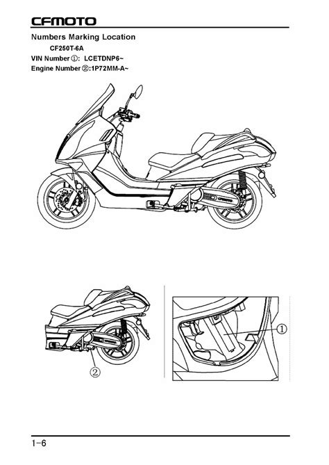 Cfmoto Jetmax Cf250t 6a Workshop Repair Service Manual Download