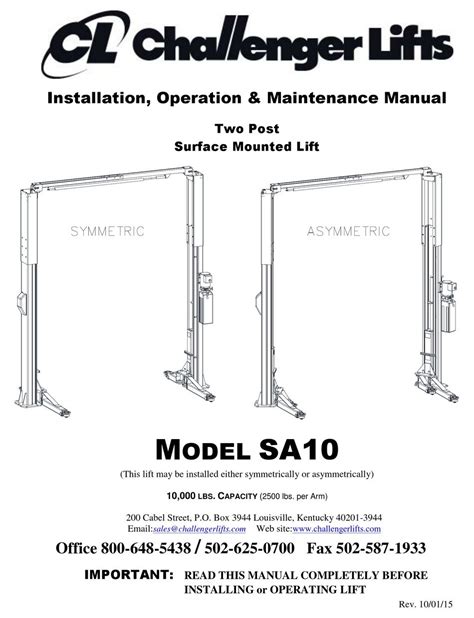 Challenger Lift Wiring Diagram