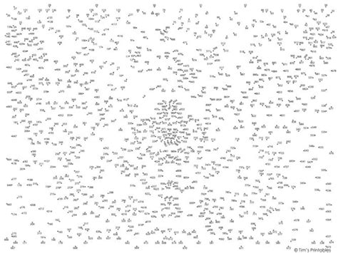 Challenging Dot To Dot Free Printables
