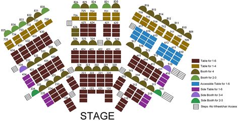 Chanhassen Seating Chart