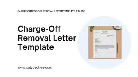 Charge Off Removal Letter Template Free