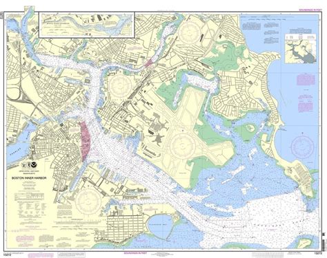 Chart Boston Harbor