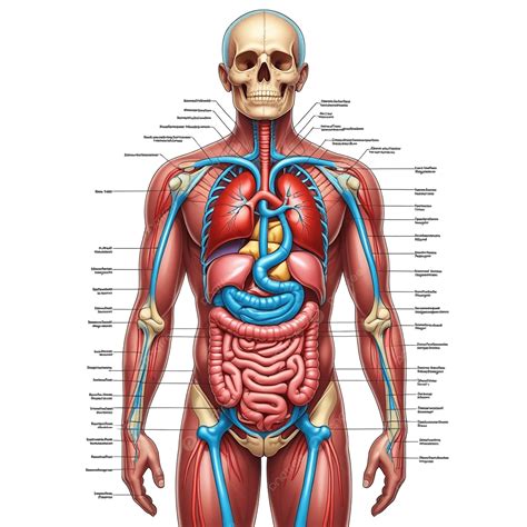 Chart Of Human Organs Anatomy