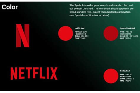 Charte Graphique Netflix