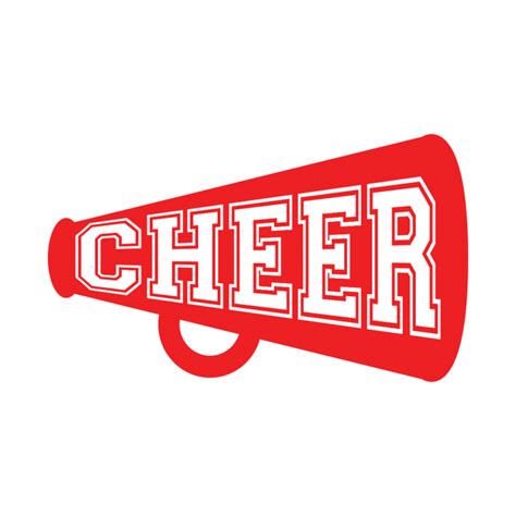 Cheerleading Megaphone Template