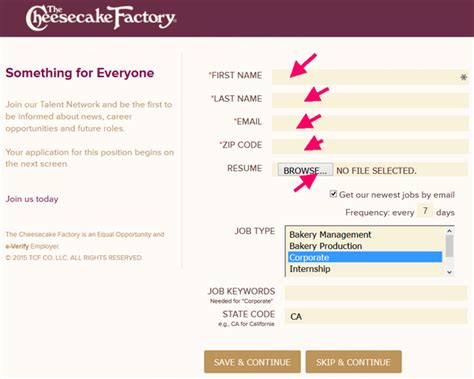Cheesecake Factory Career