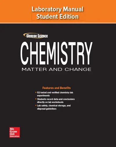 Chemistry Matter And Change Laboratory Manual Answers