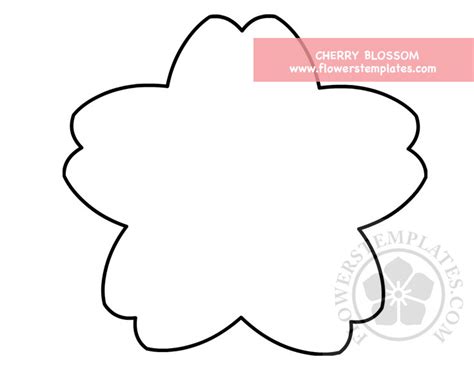 Cherry Blossom Template