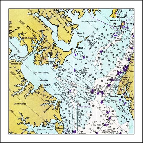 Chesapeake Bay Nautical Chart