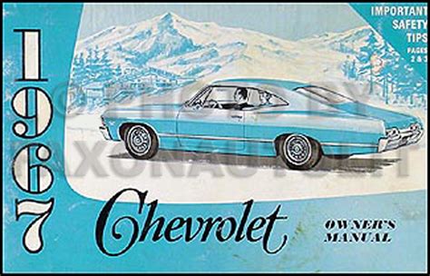 Chevrolet Impala 1967 Owners Manual