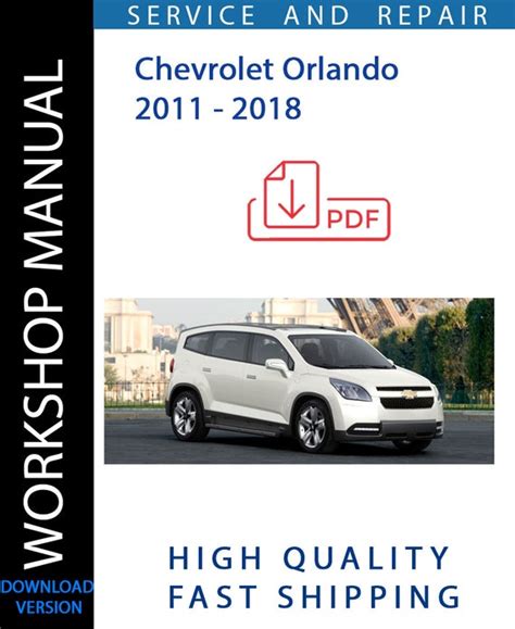 Chevrolet Orlando Body Repair Manual 2011