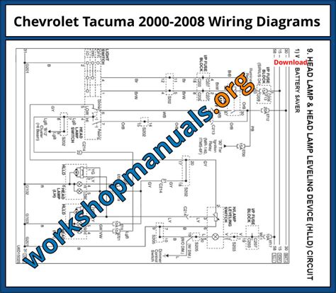 Chevrolet Tacuma Wiring Diagram