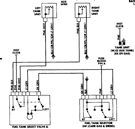 Chevrolet Truck Fuel Tank Transfer Switch Wiring