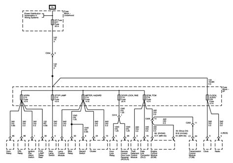 Chevy Aveo 2004 Signal Wiring Diagram