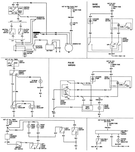 Chevy Chevette Wiring Diagram