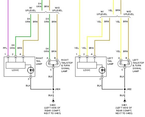 Chevy Head Light Tail Light Wiring Diagram