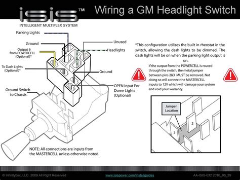 Chevy Headlight Wiring Upgrade Diagram