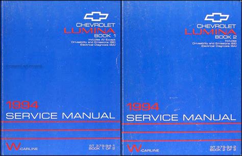 Chevy Lumina 1994 2001 Service Repair Manual