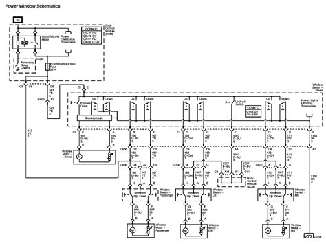 Chevy Malibu Power Window Wiring Diagram