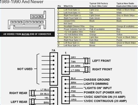 Chevy Tracker Radio Wiring Schematics